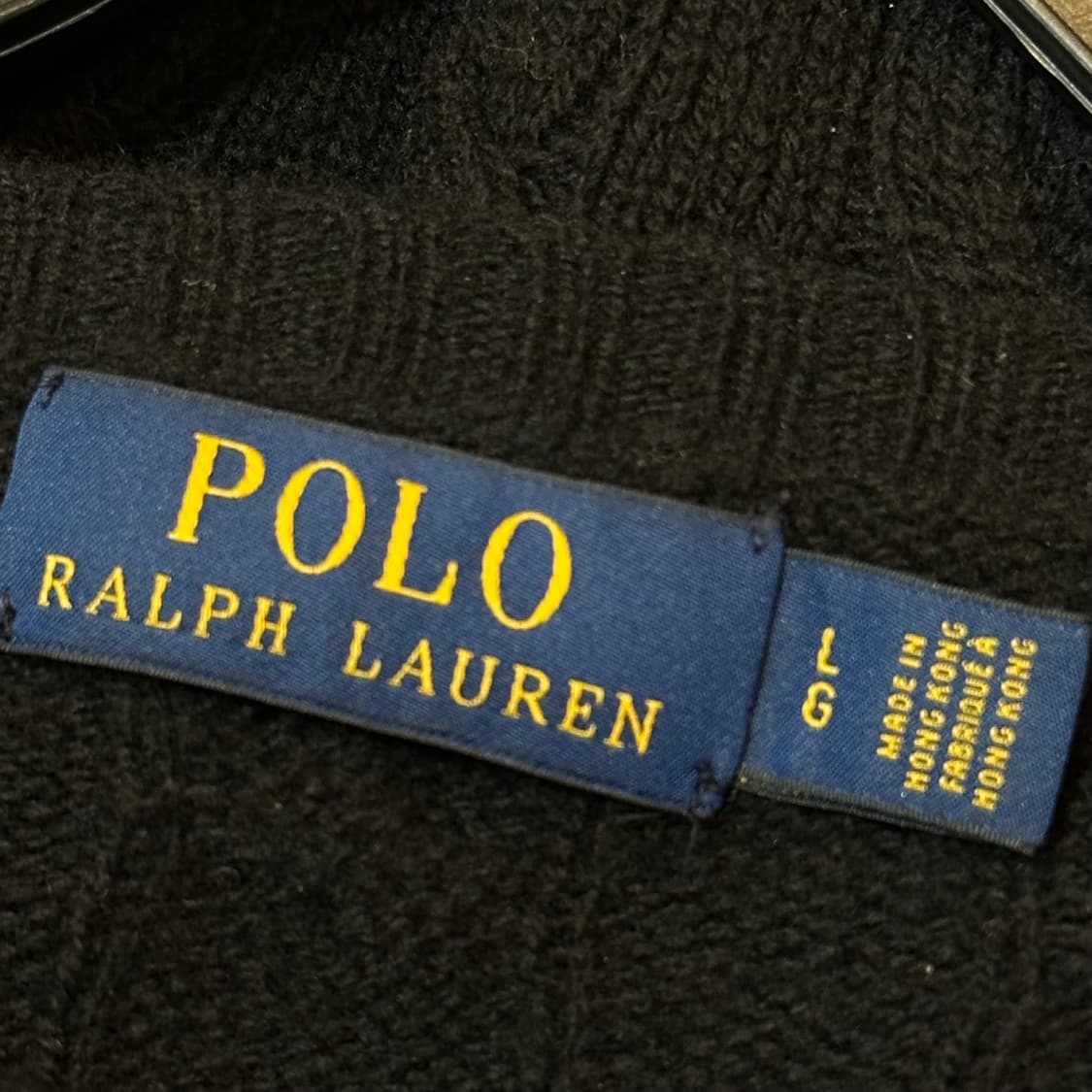 L 폴로랄프로렌 케이블 캐시미어 니트 상품이미지4