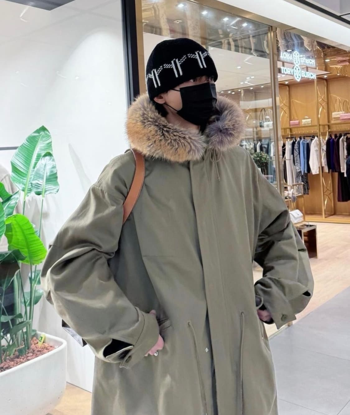 버버리 퍼 코튼 파카 상품이미지2