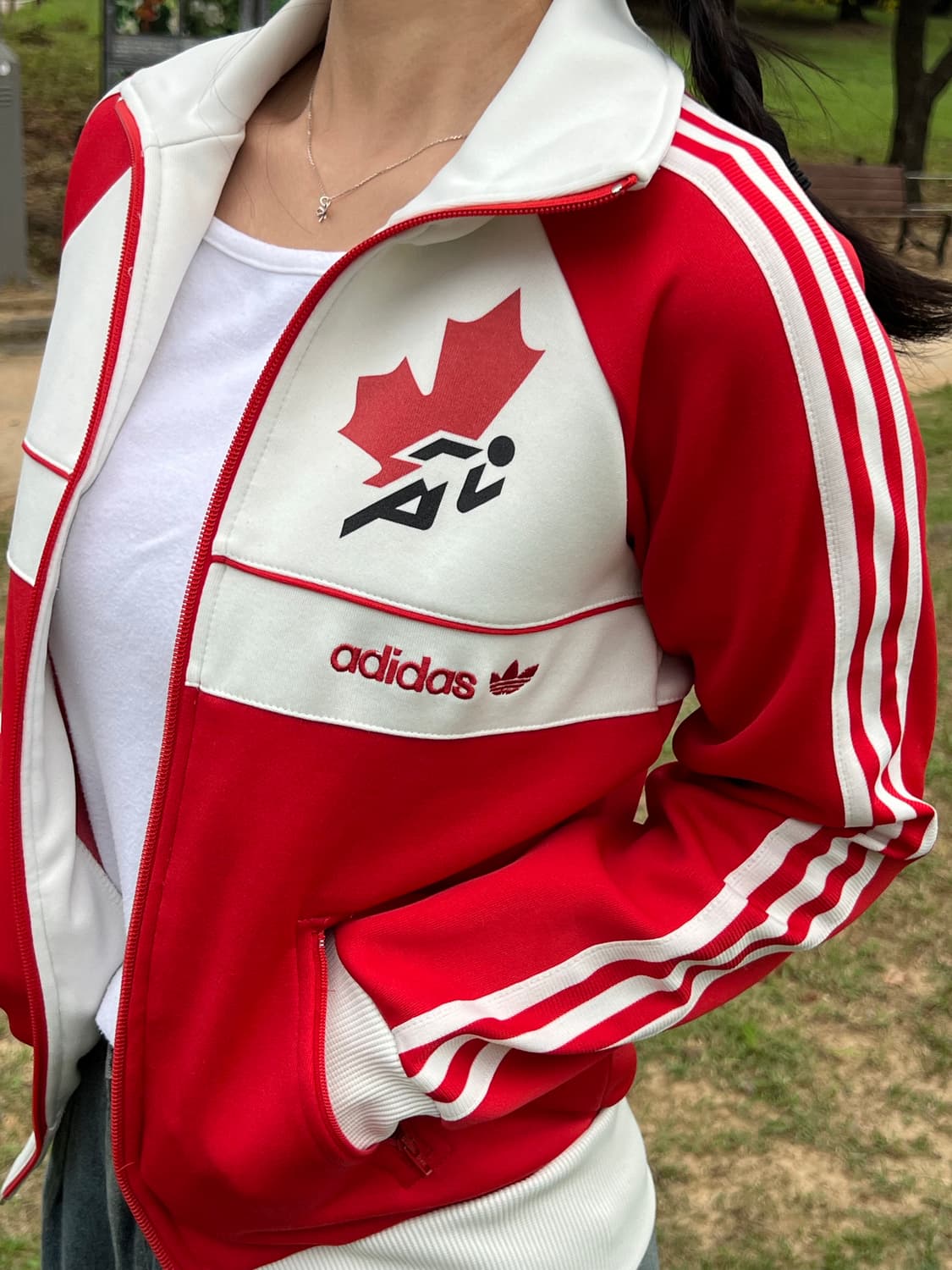 희귀)아디다스 캐나다 져지(women) 유로파 파이어버드 져지 상품이미지1