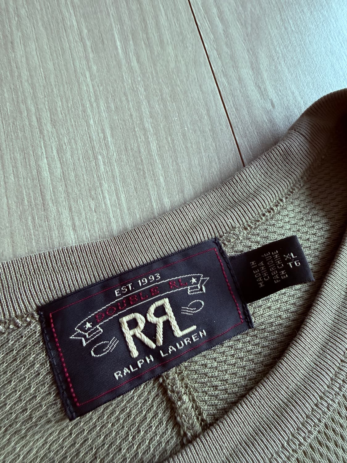 rrl 더블알엘 93rd 와플니트 레어템 xl 상품이미지2