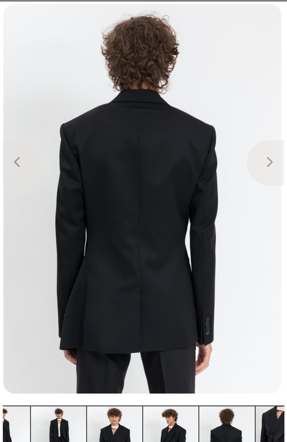 Y project classic twisted lapel blazer 상품이미지4