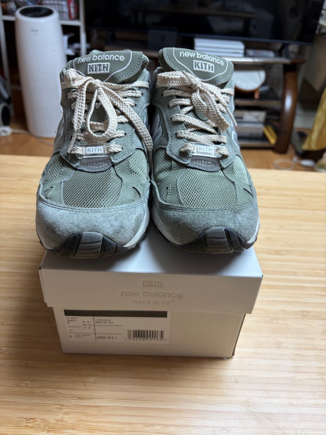 뉴발란스 x 키스 991v1 메이드 인 UK 베티버 270 상품이미지2