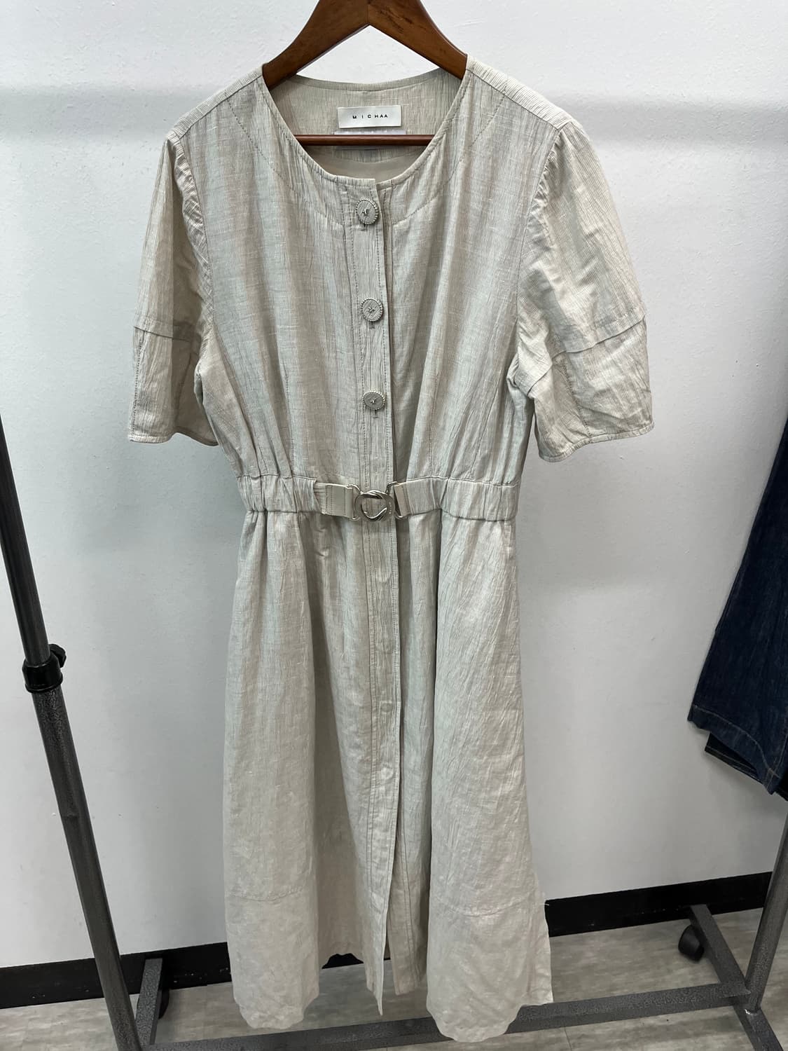여) 미샤 벨트 린넨 원피스 
 상품이미지2