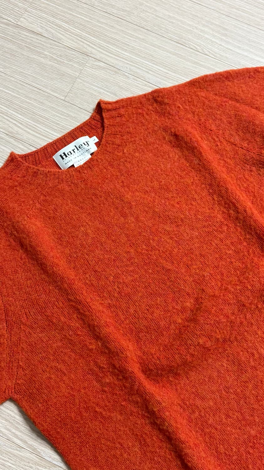 할리오브스코틀랜드 쉐기독 니트 L판매 상품이미지1