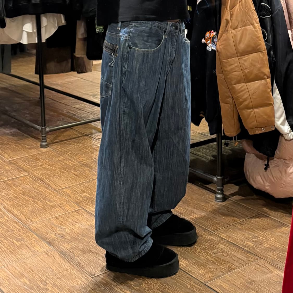 [HI] VTG 생지워싱 와이드팬츠 상품이미지4