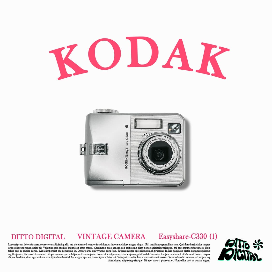 Kodak Easyshare C330 디카  상품이미지1