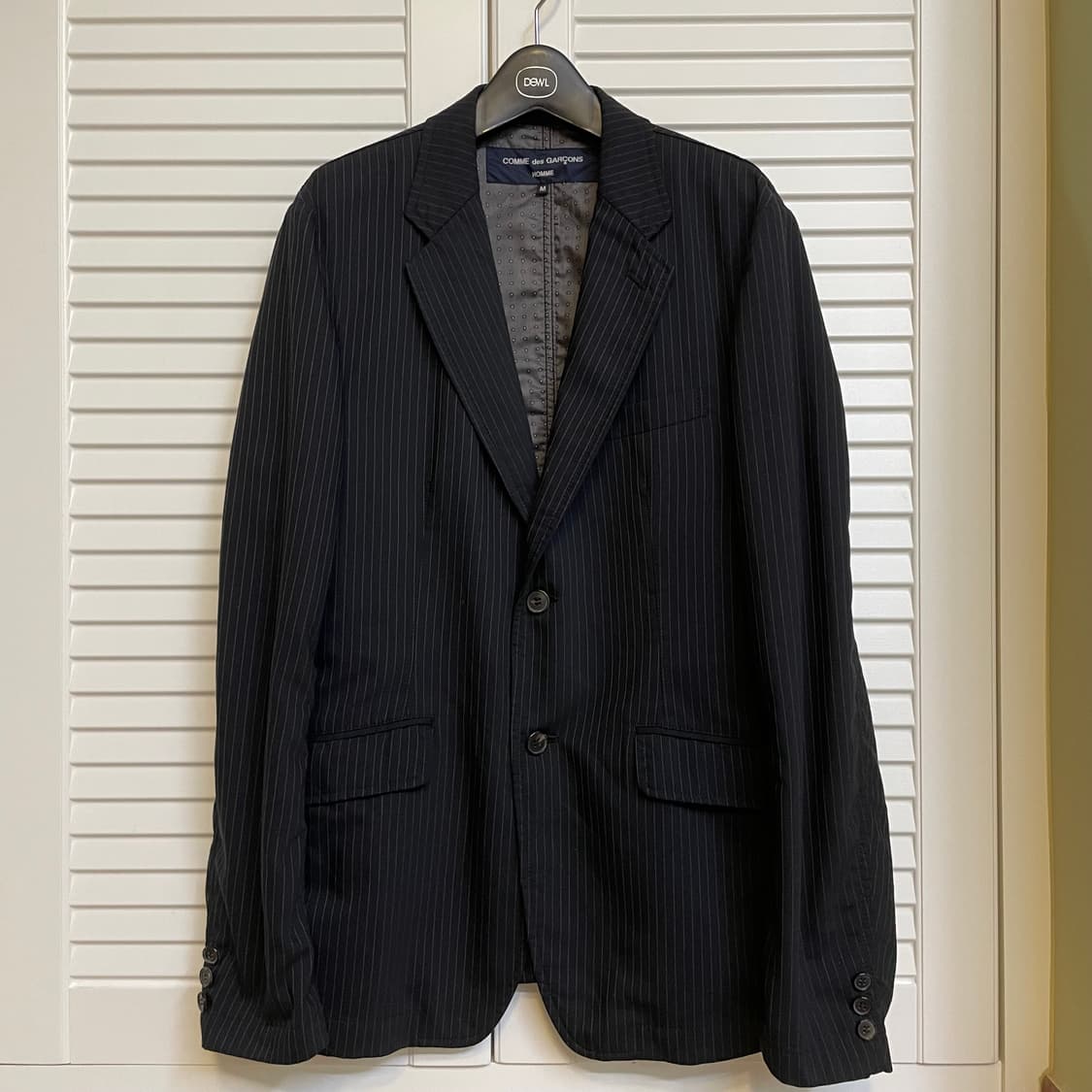 AD2014 comme des garçons homme 퍼커링 블레이저 상품이미지1