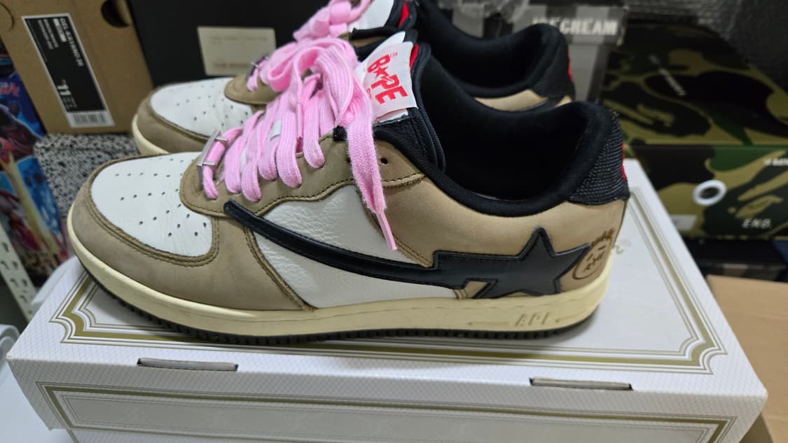 베이프 X 트레비스스캇 베이프스타 275사이즈 상품이미지5