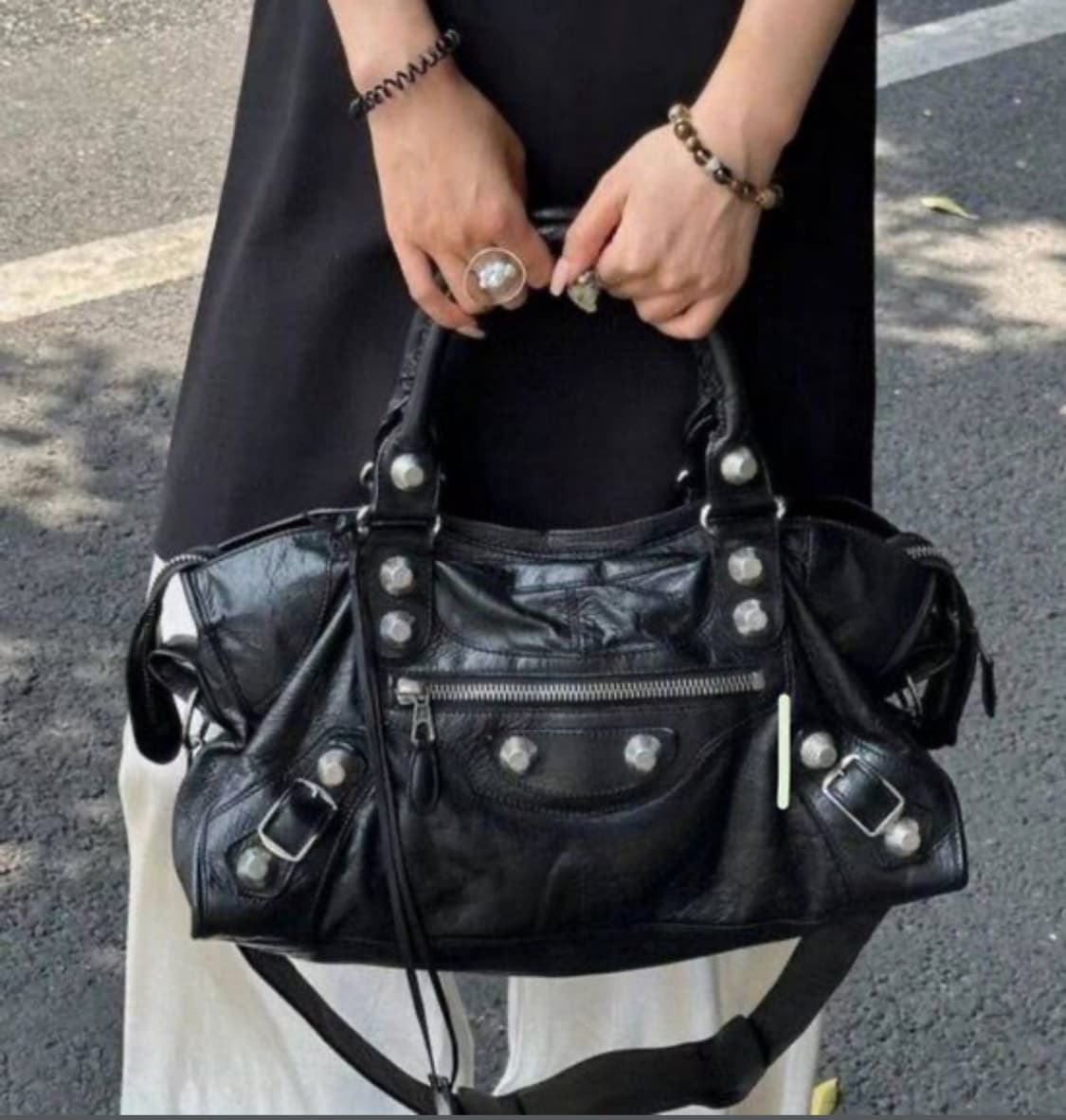 [A 정품] 발렌시아가 자이언트 시티 모터백 파트타임 상품이미지8