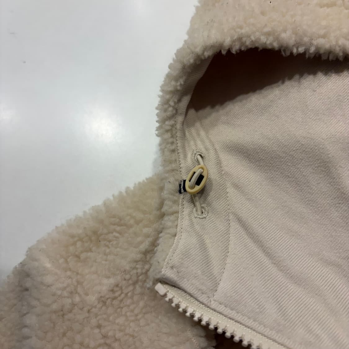 [L] 노스페이스 화이트라벨 리모 후리스 후드집업 베이지 D835 상품이미지7