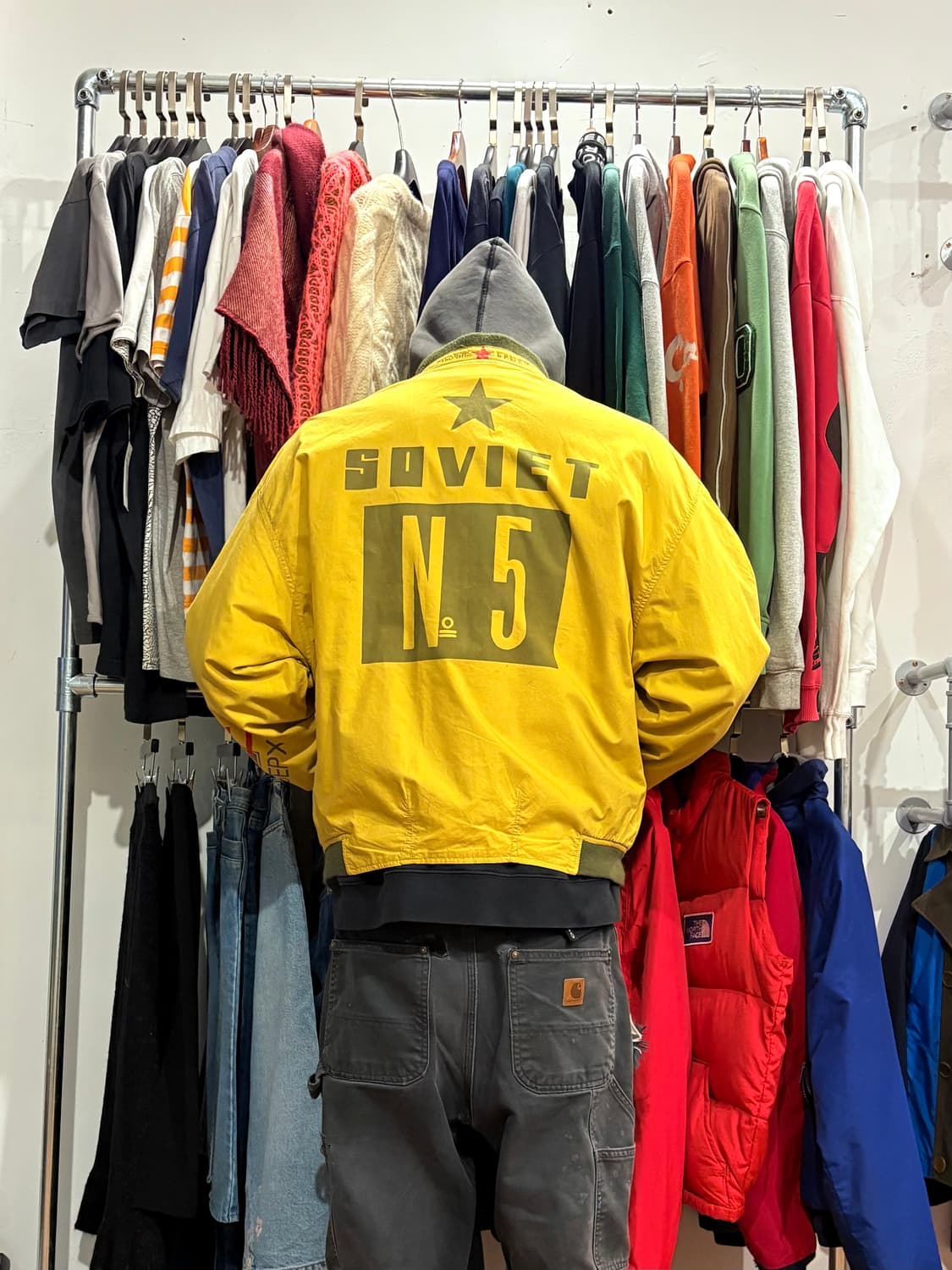 90s Soviet 봄버자켓 상품이미지4