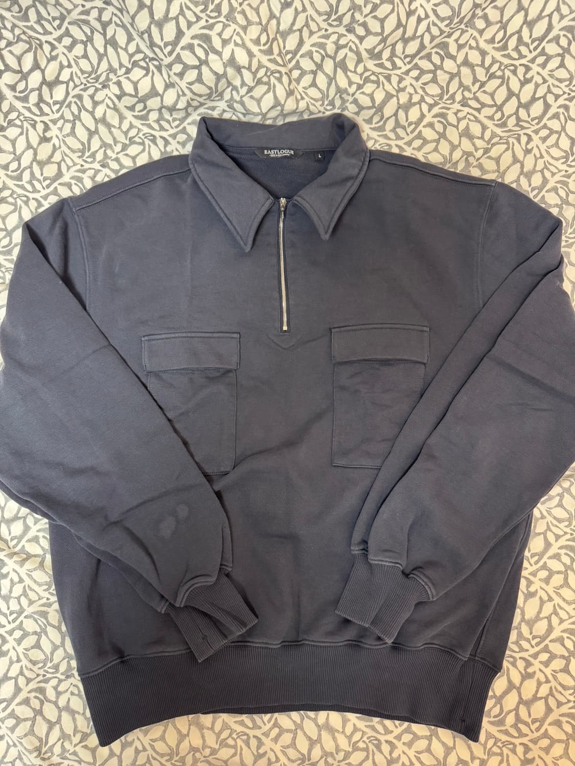 이스트로그 맨투맨 네이비 xl 상품이미지1