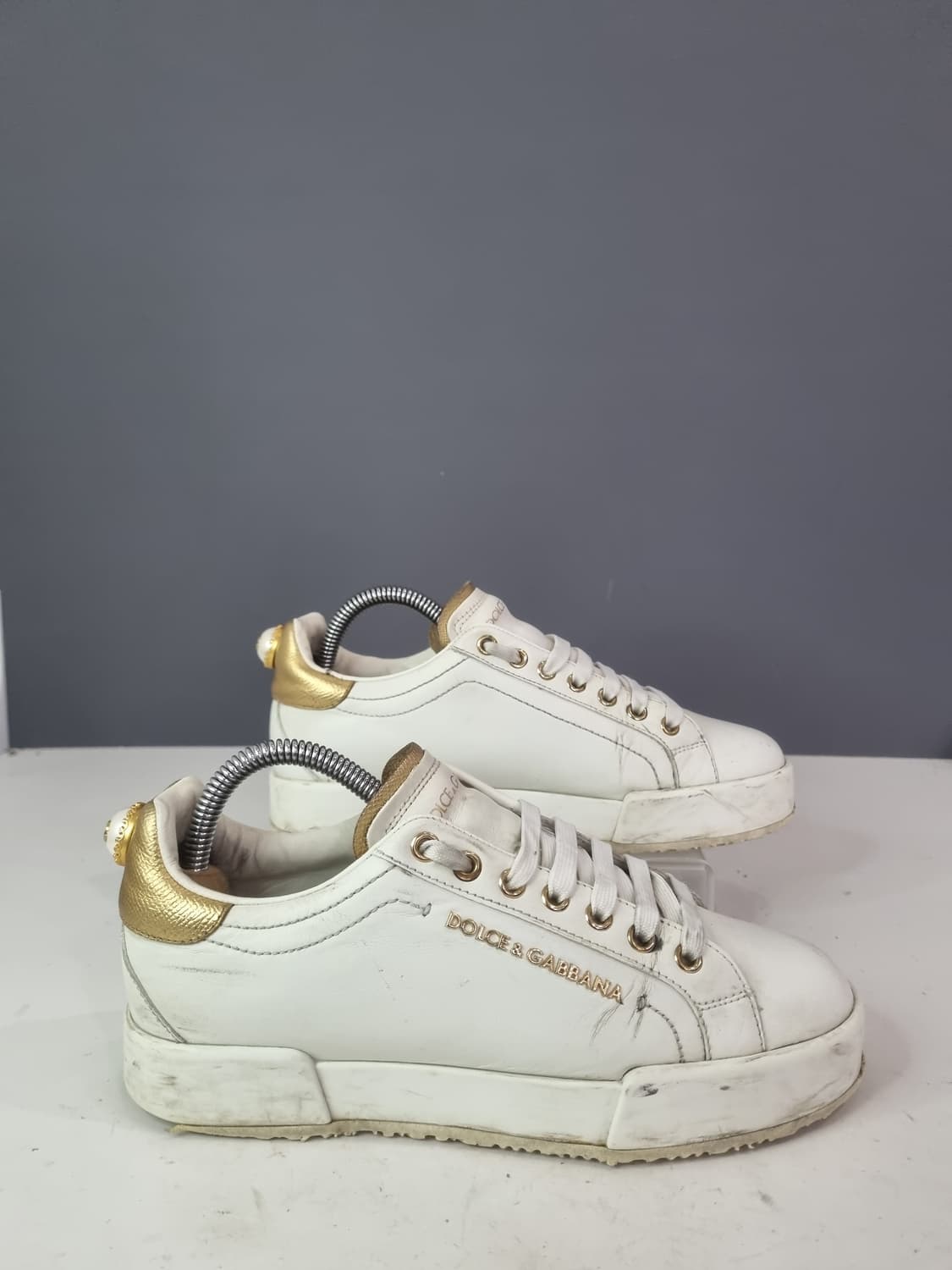 37 돌체앤가바나 레터링 스니커즈 상품이미지1