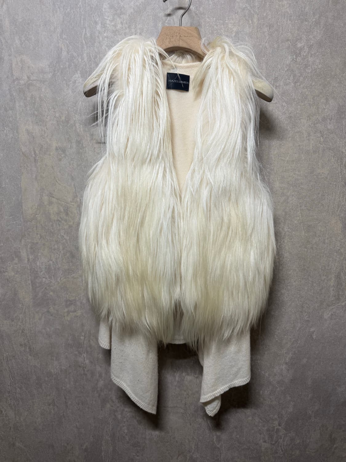 M / HAZE & JAMES 캐시미어 염소털 베스트 상품이미지1