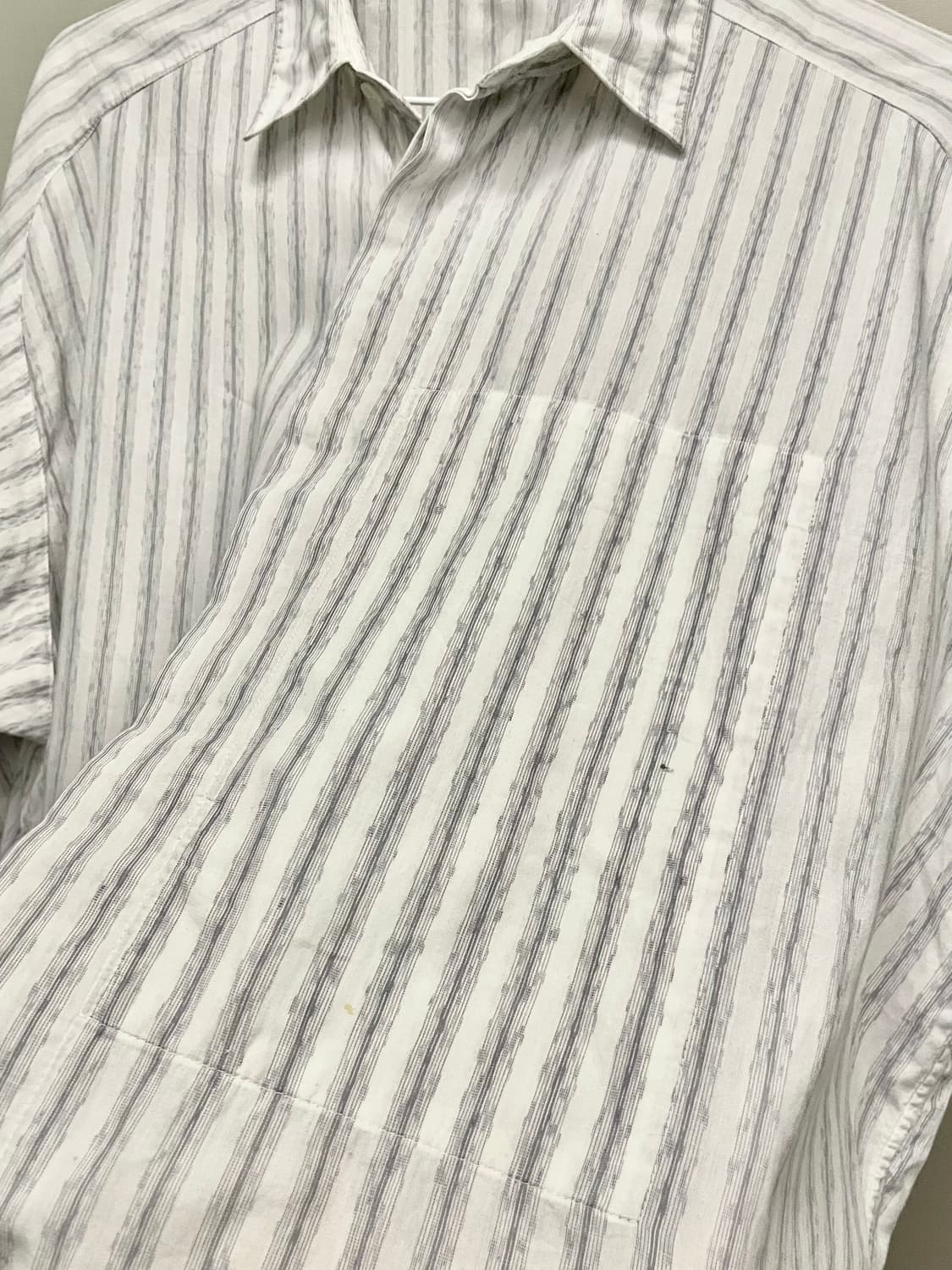 (L~XL)90s iseey miyake 이세이미야케 페이크 포켓 셔츠 상품이미지6