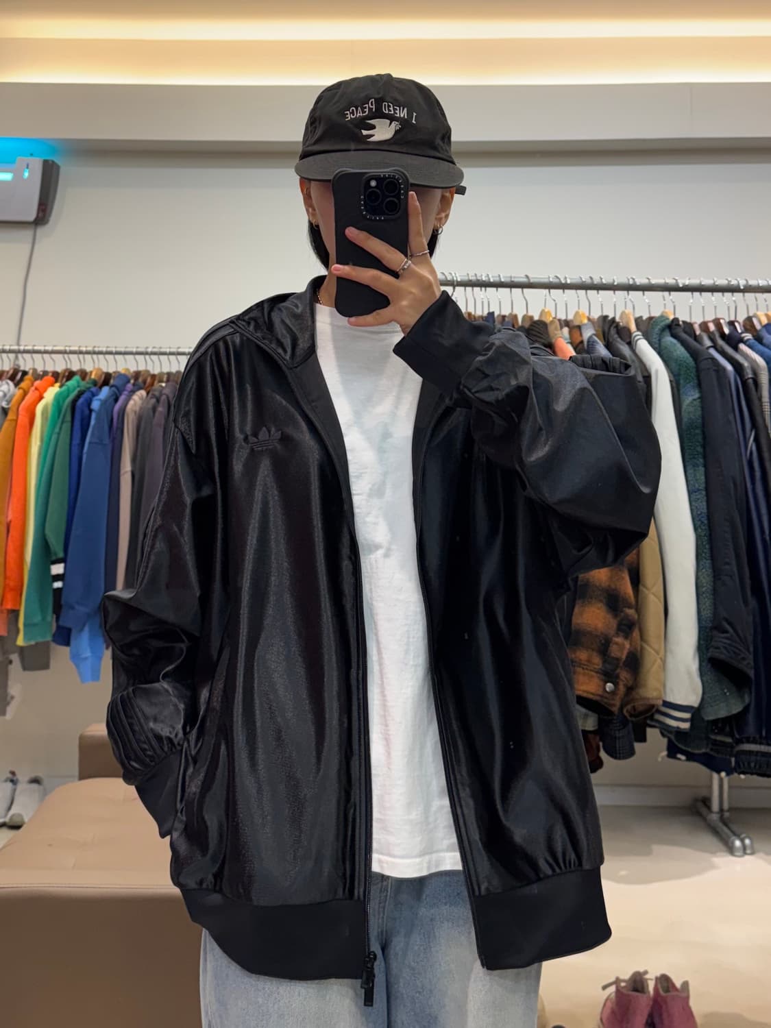 아디다스 pakaian 새틴 져지 상품이미지7