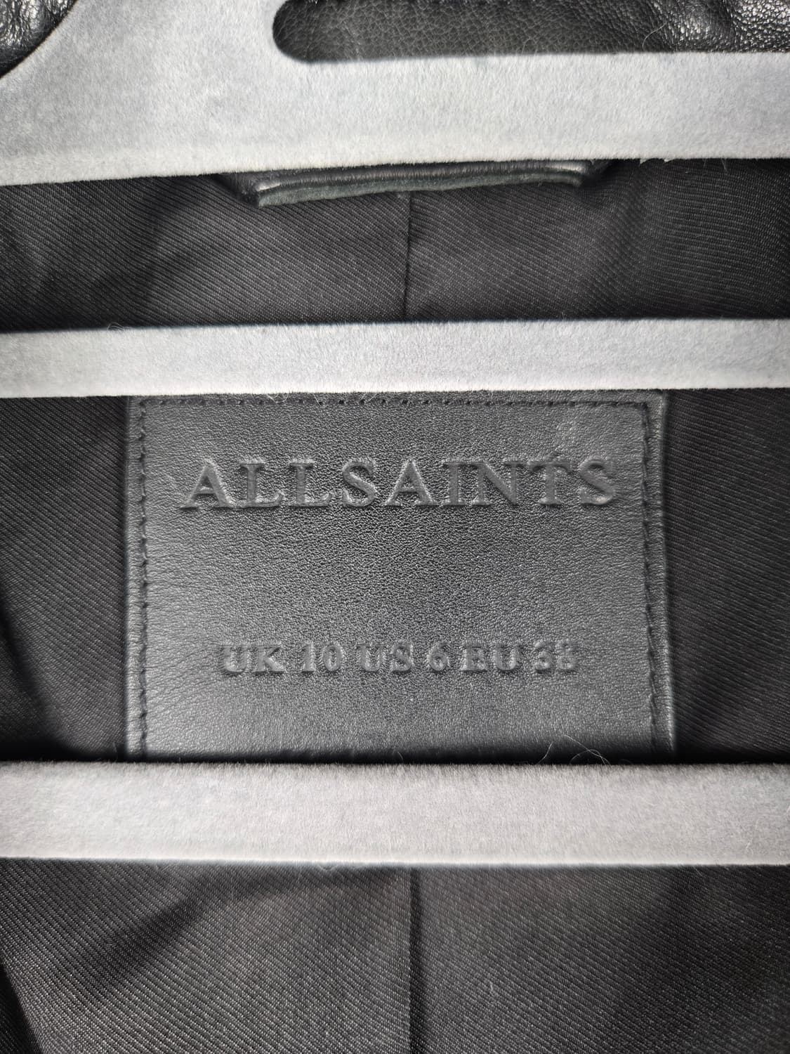 [무료배송]올세인츠 UK10 여성 발펀 양가죽 라이더 가죽 자켓 US6 상품이미지8