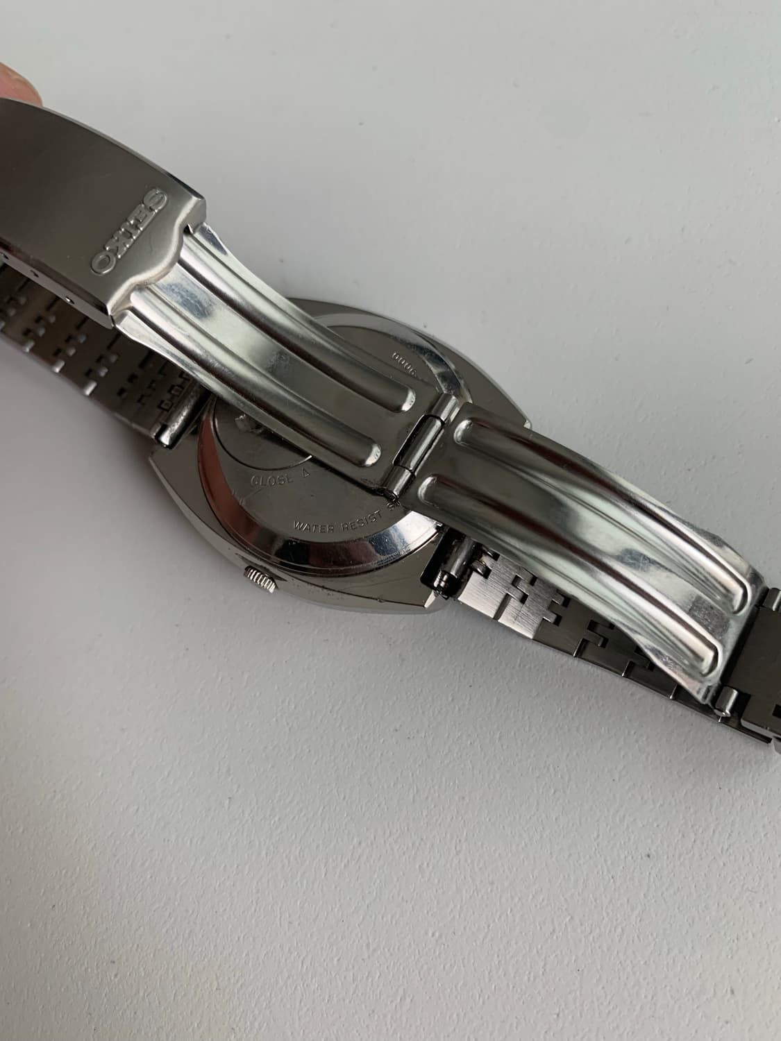 세이코 Seiko 쿼츠 데이데이트 타입 2 블루 상품이미지4