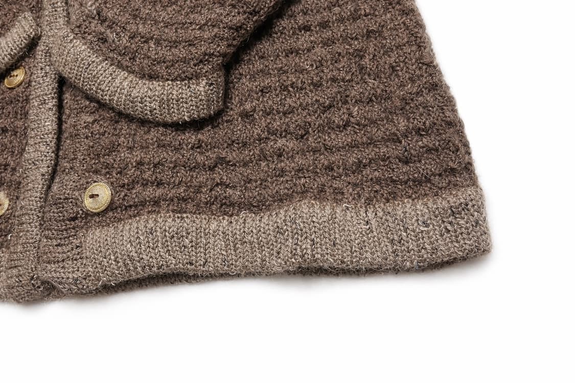 JPN 90s~00s 일본 빈티지 모리걸 y2k 금장버튼 니트 가디건 상품이미지4