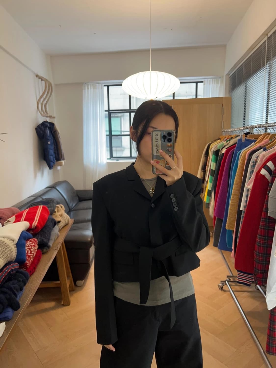 렉토 크롭 자켓 상품이미지5