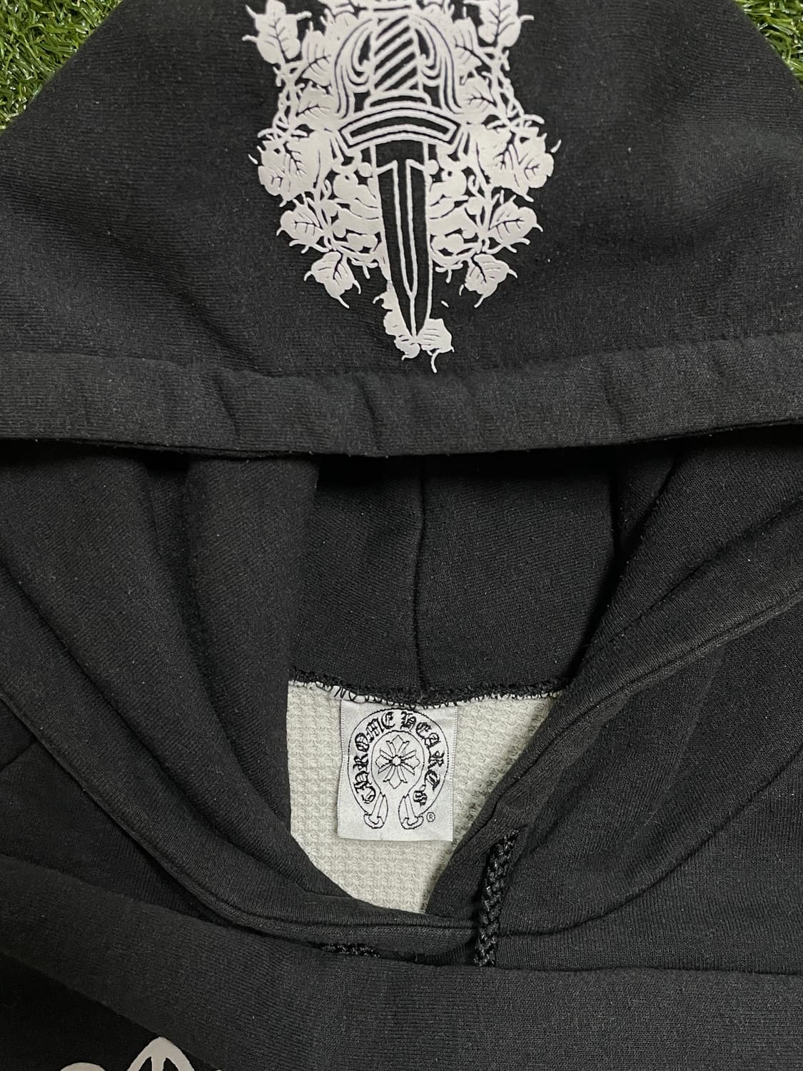 90s 올드 크롬하츠 헤비웨이트 후드 상품이미지4