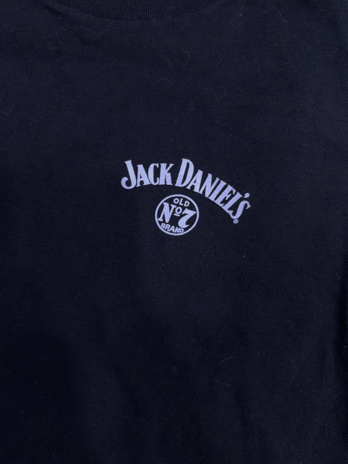 잭다니엘 올드 No.7 티셔츠 블랙 M 상품이미지5