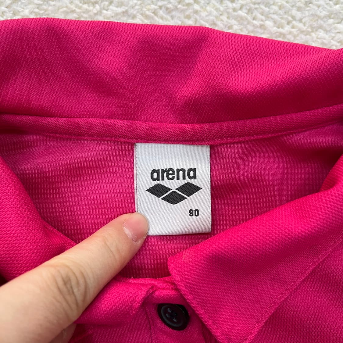 90 아레나 여성 반팔 카라티 0312M1 상품이미지2