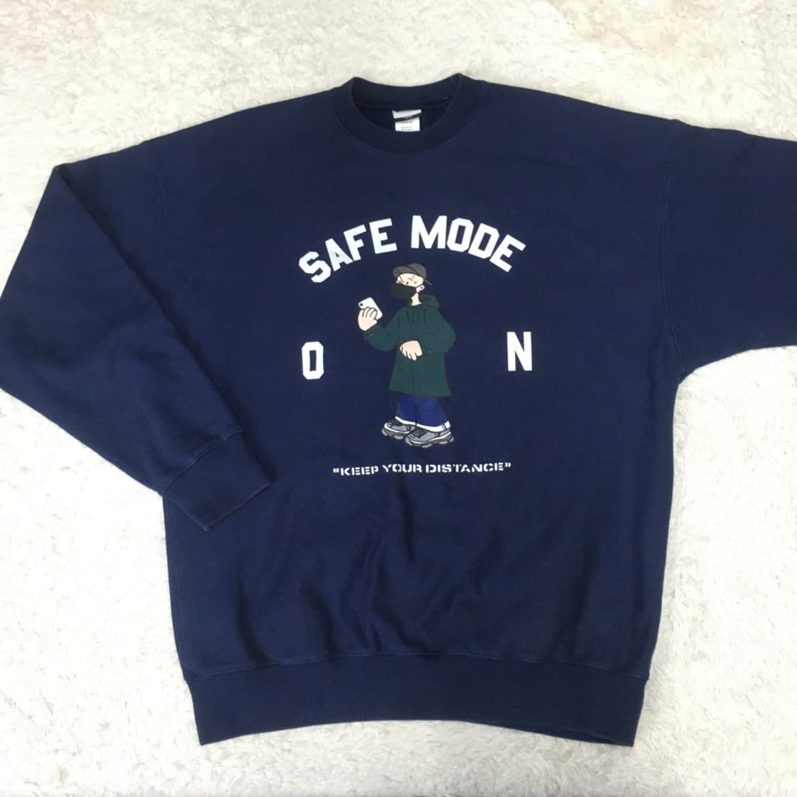 아웃스탠딩 빅로고 맨투맨 DD03 상품이미지1