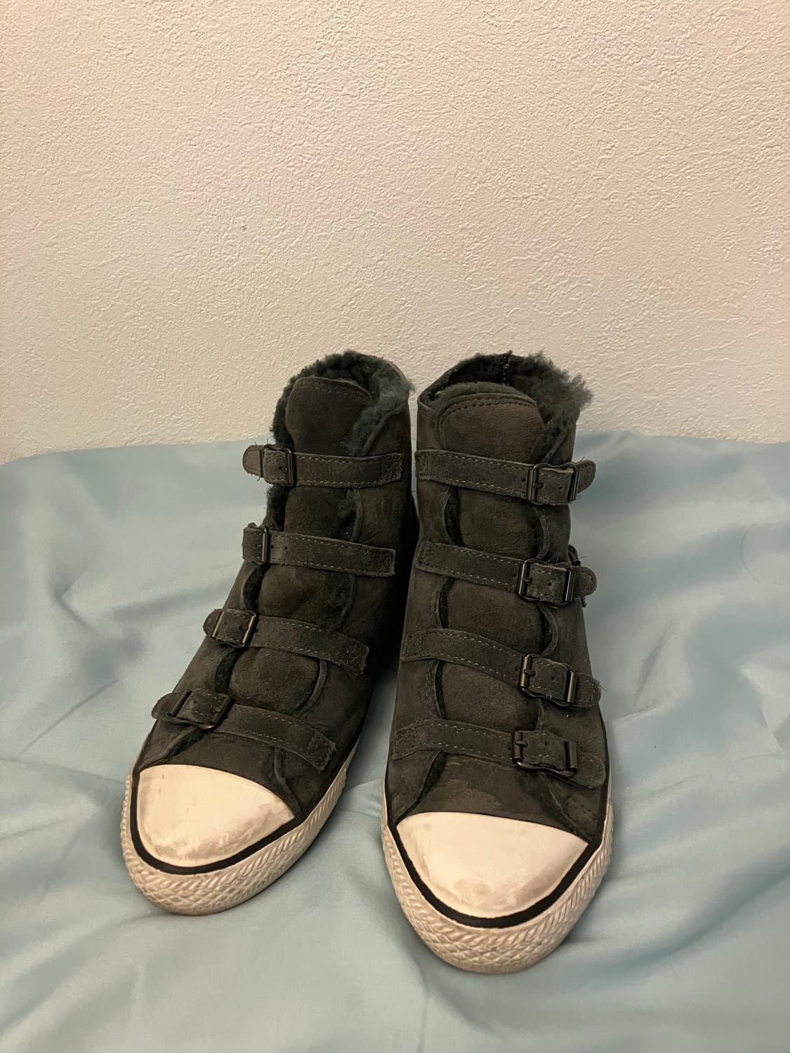 Ash 아쉬 퍼안감 하이탑 스니커즈 y2k 상품이미지4