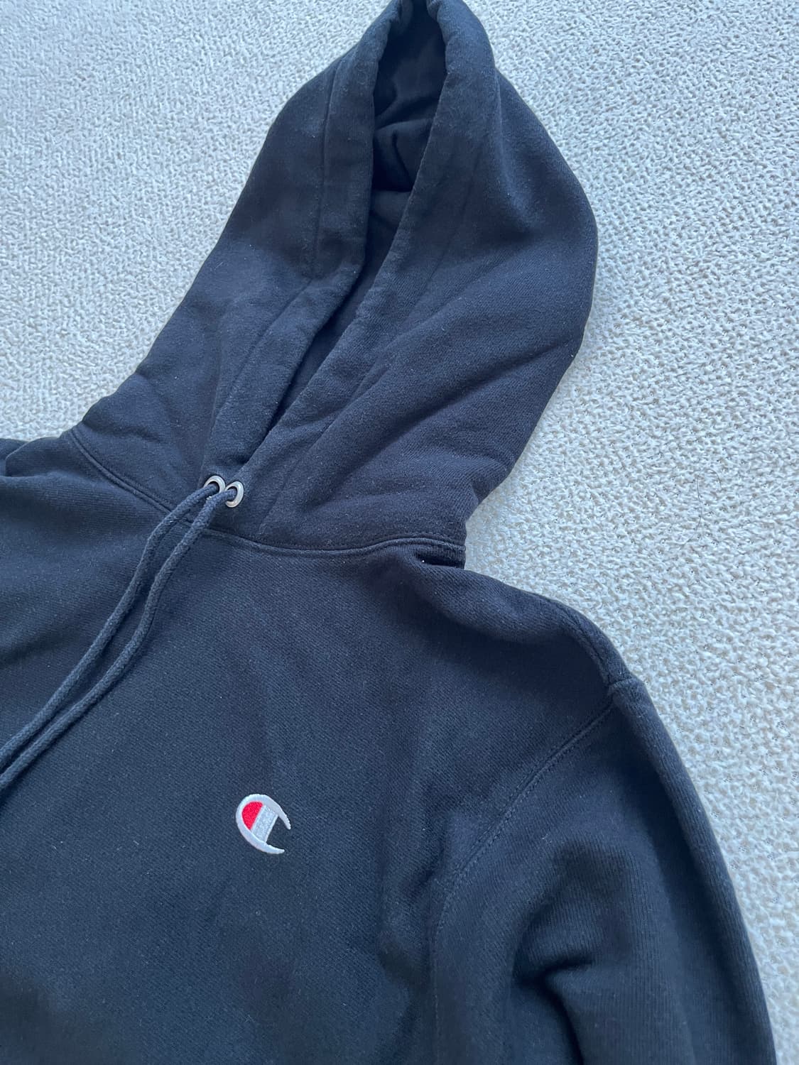 챔피온 리버스위브 후드티 블랙 S 상품이미지2