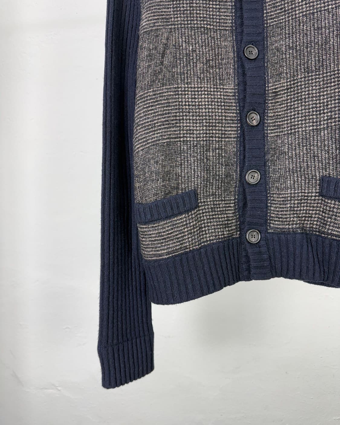 돌체앤가바나 하운드투스 버튼 드라이버 하이넥 니트 자켓 상품이미지5