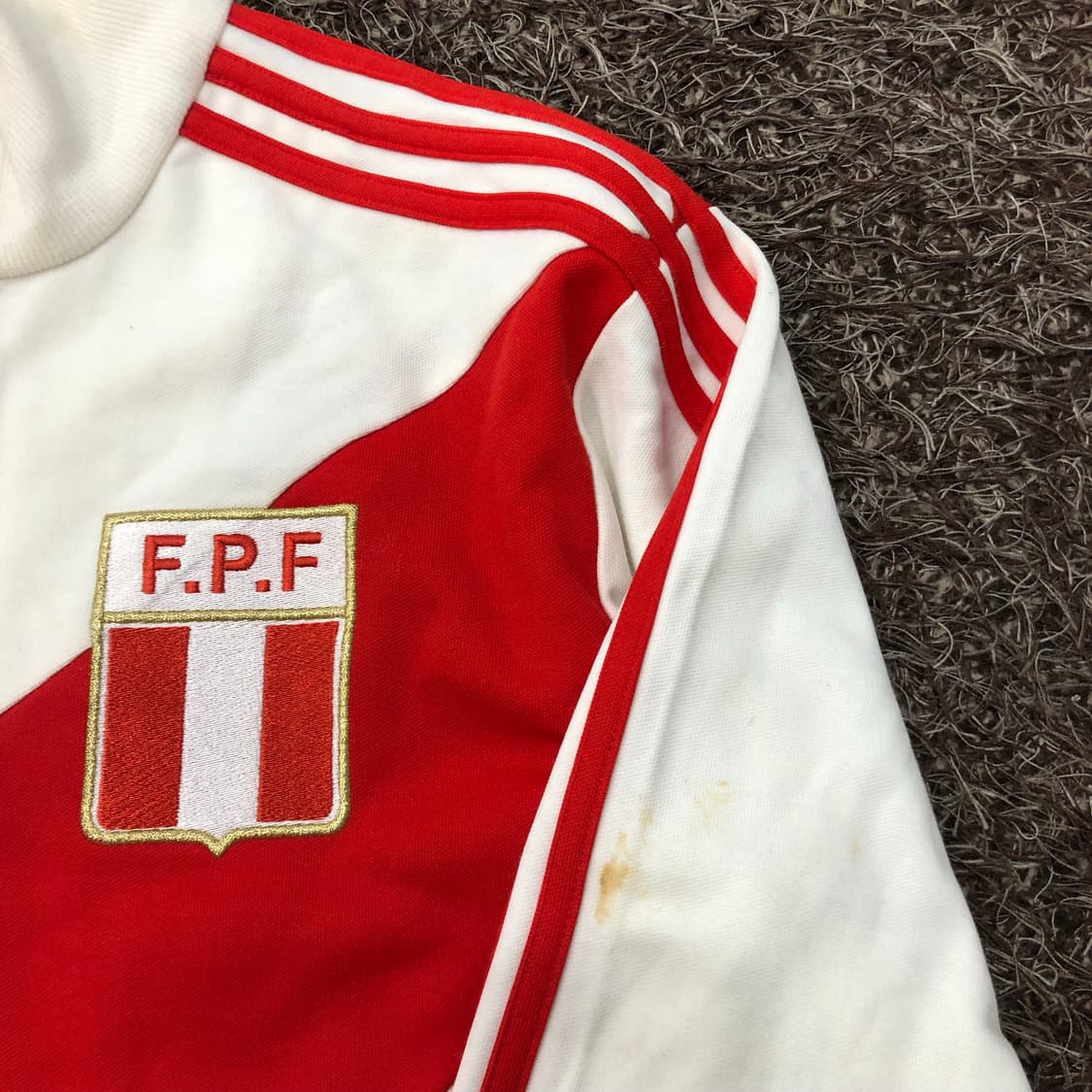 아디다스 페루 국대 화이트 져지 트랙 자켓 상품이미지5