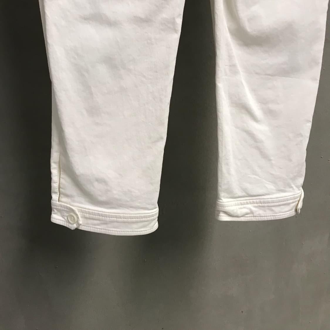 프라다 코튼 팬츠 화이트 42(W) 상품이미지5