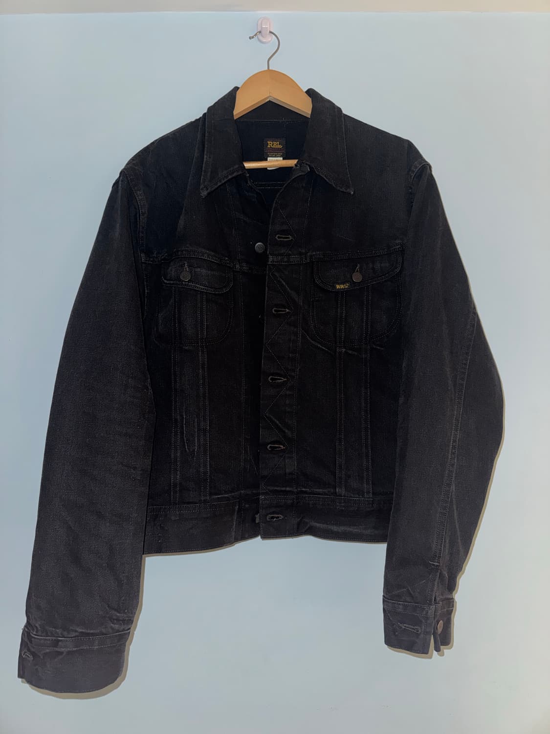 RRL LOT 271 흑청자켓 L 멕시코산 상품이미지1