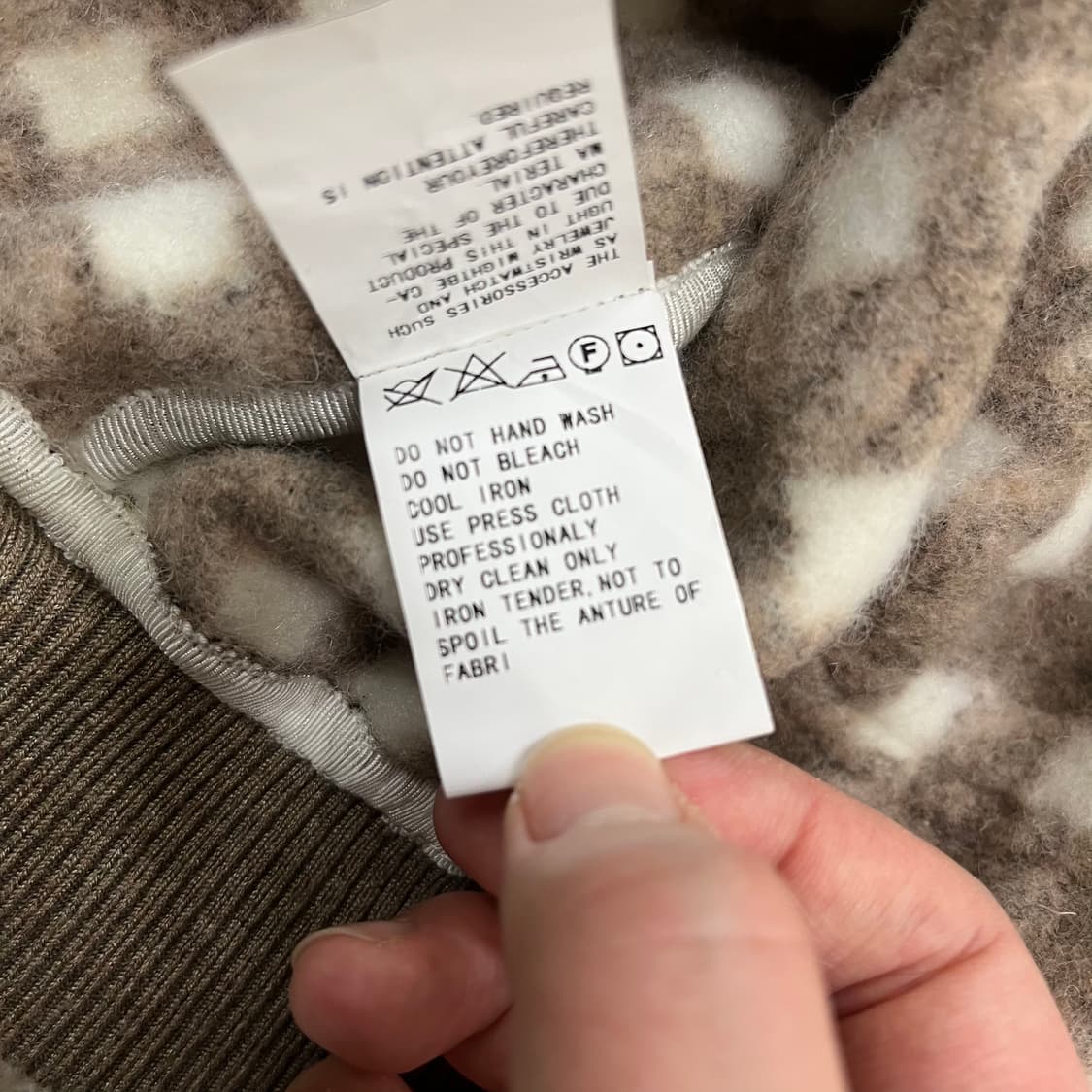 [F] AMODEDIOSA 아모데디오사 여성 크롭 니트 자켓 3979 상품이미지8