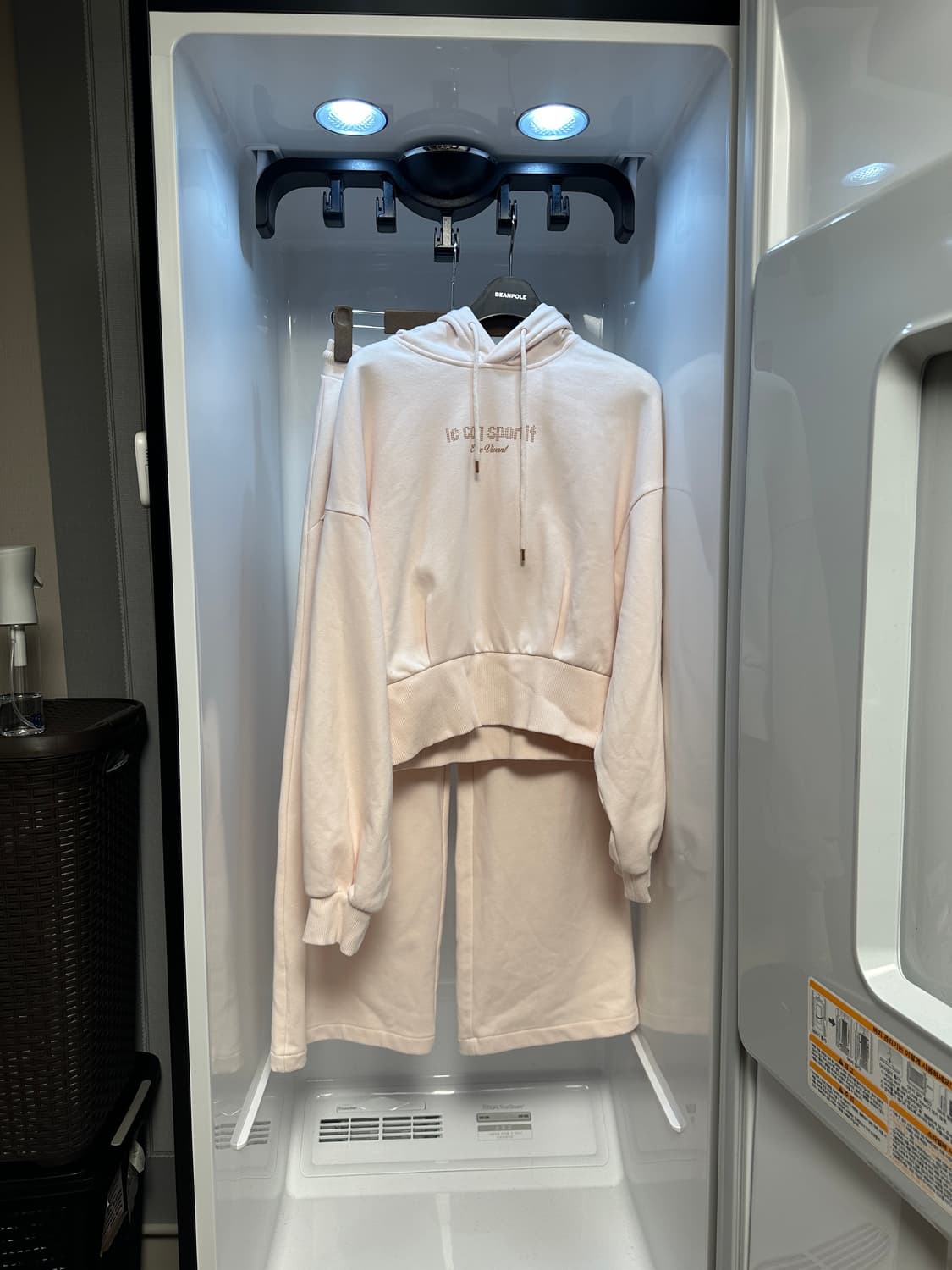 르꼬끄 핑크 기모 셋업 55 상품이미지2