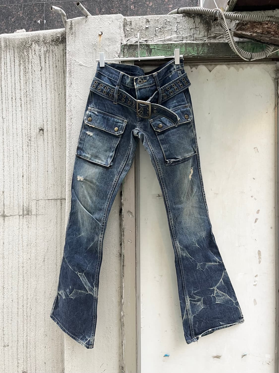 히스테릭 글래머 디스트로이드 부츠컷 플레어 진 상품이미지1