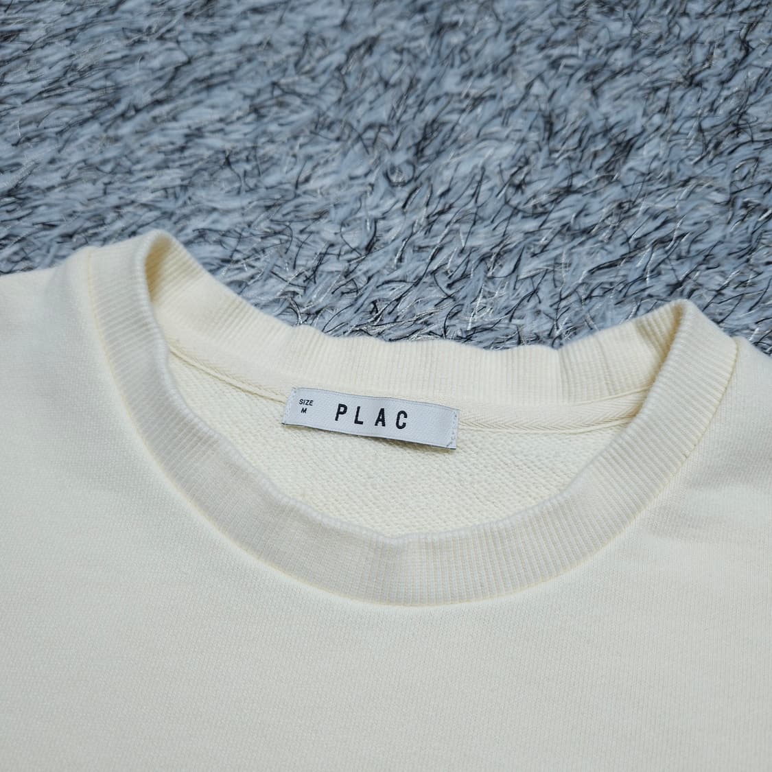 플랙Plac) M 남자 아이보리 맨투맨티셔츠 / 왕눈이샵 상품이미지8