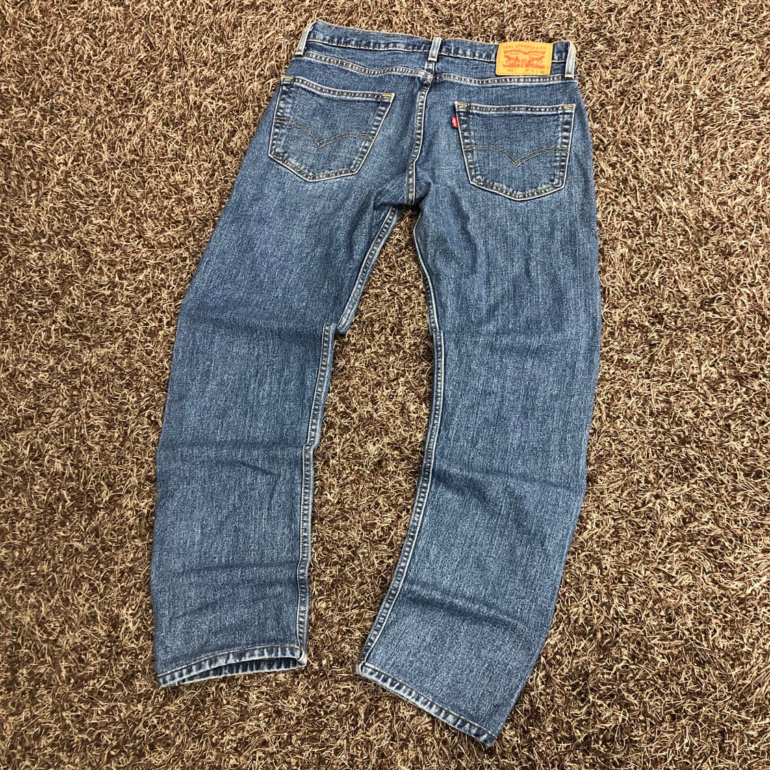 리바이스 502 워시드 데님팬츠 상품이미지5