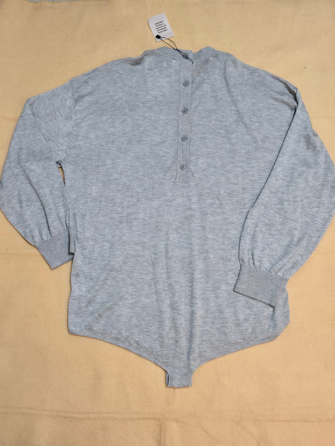 HELSA 헬사 캐시미어 라이오셀 니트 바디수트 새상품 루즈핏 S 상품이미지9