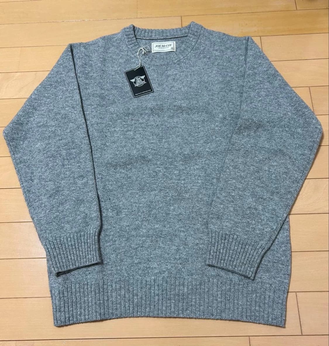 더 리얼 맥코이 조 맥코이 울 크루넥 스웨터 상품이미지1