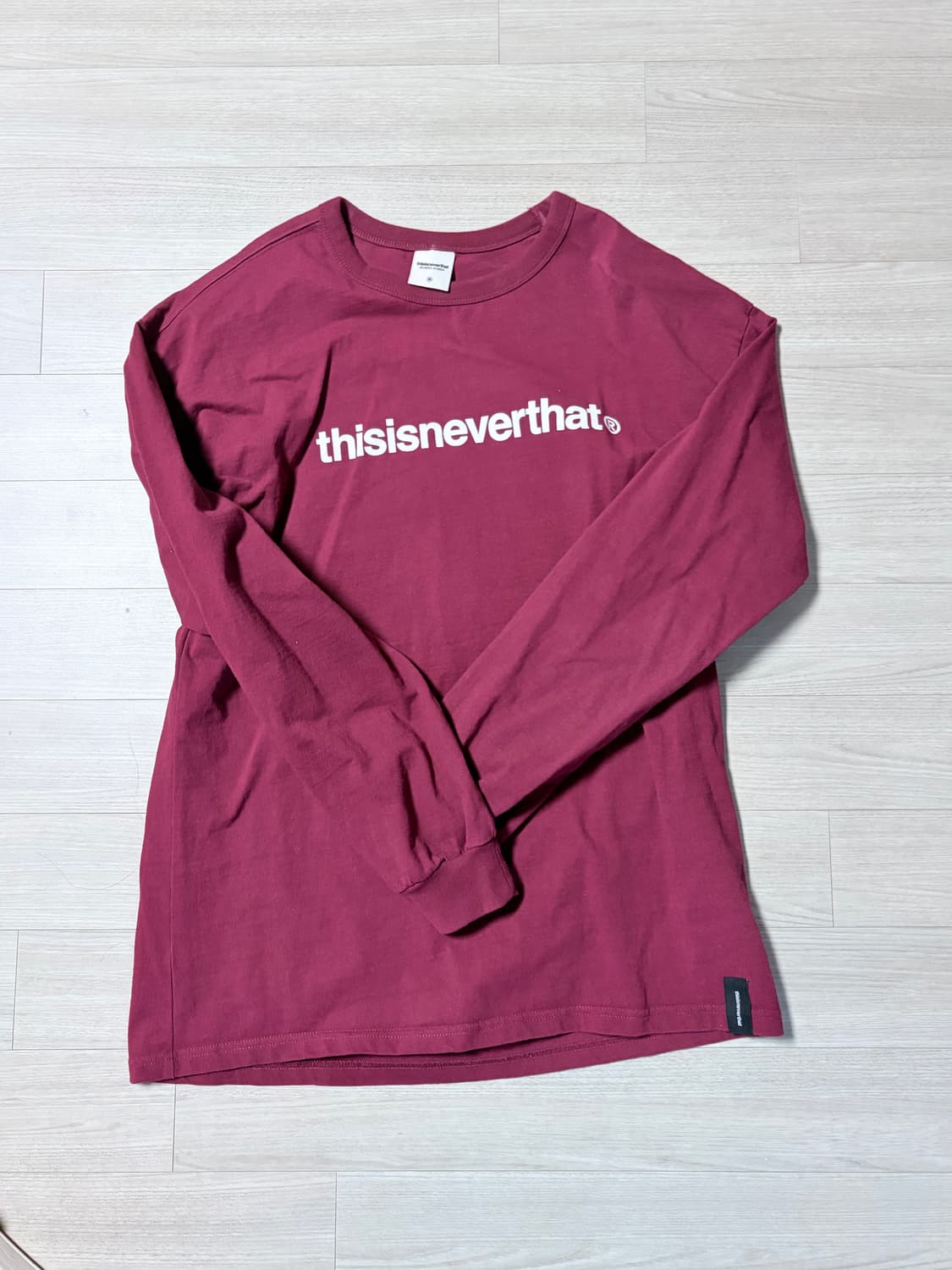 디스이즈네버뎃 긴팔티 상품이미지1