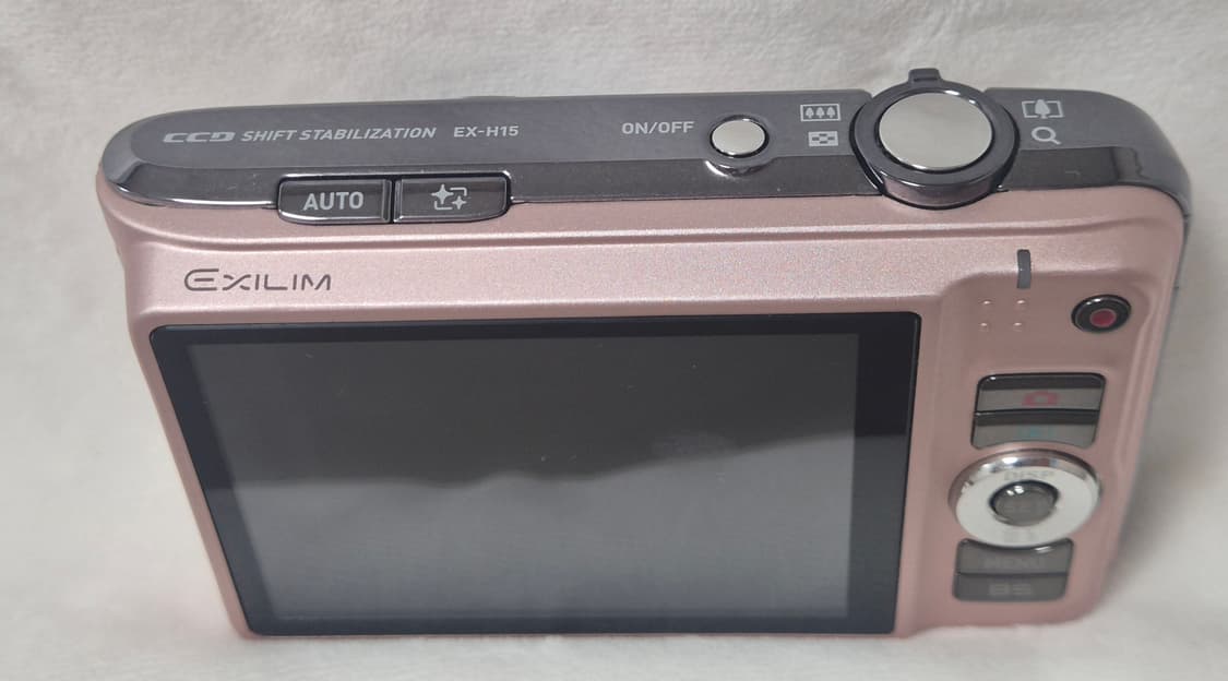 카시오 엑슬림 Ex-H15 핑크 판매 상품이미지3