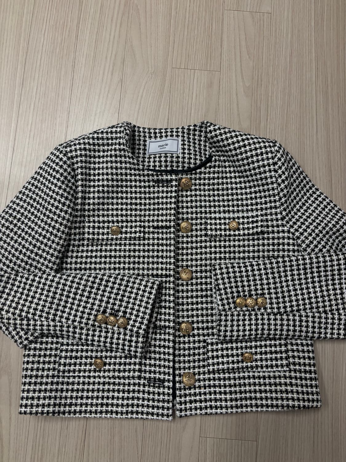 마리마켓 트위드자켓 M 상품이미지1