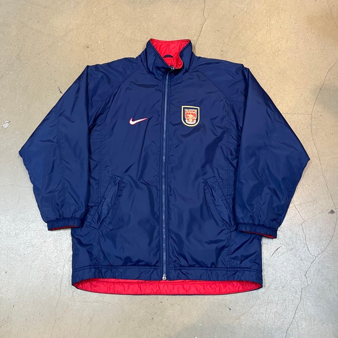M 나이키 아스날 90s FC 벤치 리버시블 자켓 상품이미지2