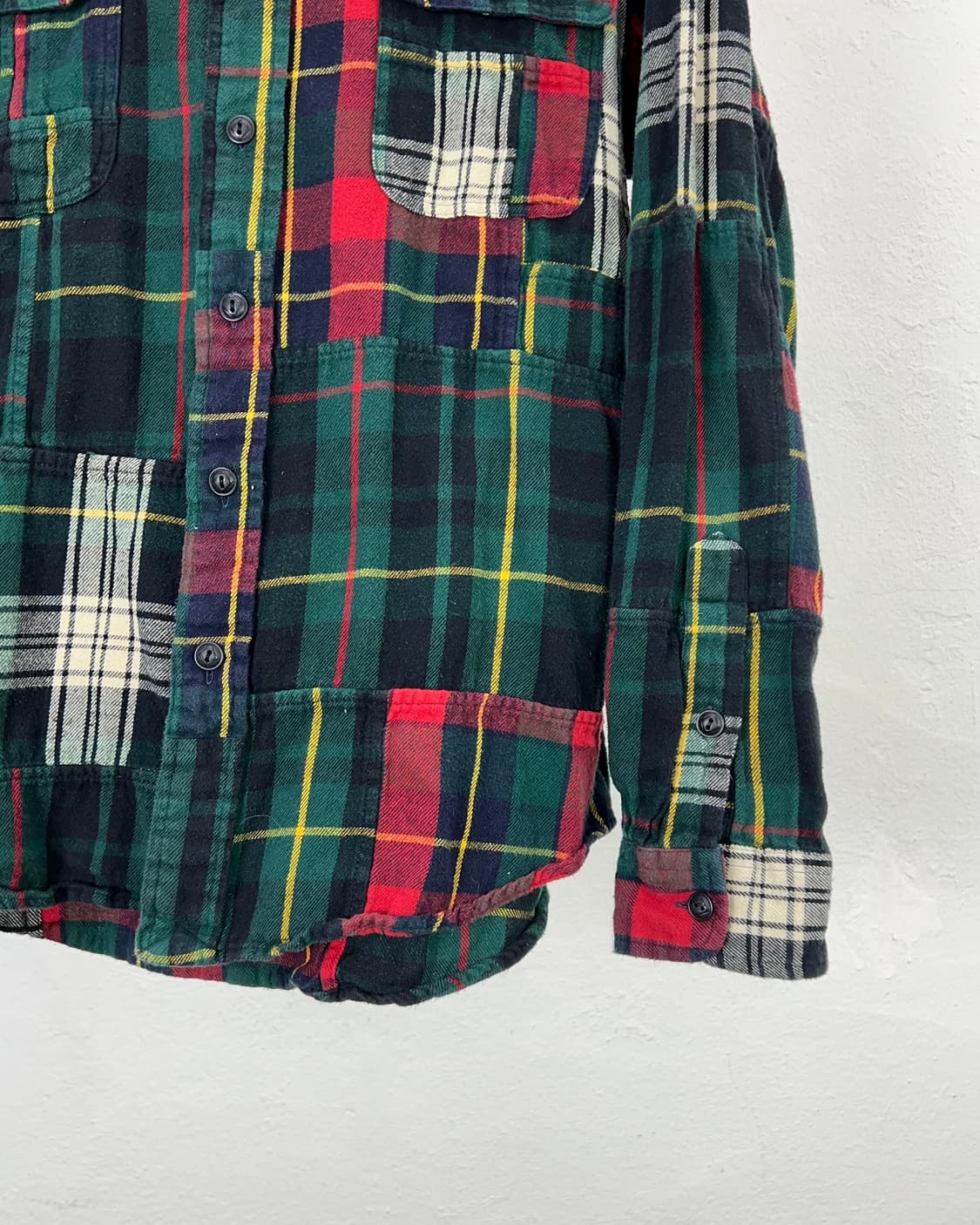 폴로 랄프로렌 믹스 패치워크 클래식 핏 코튼 셔츠 상품이미지5