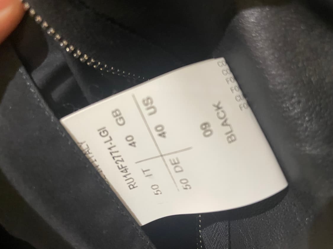 릭오웬스 가죽자켓 상품이미지4