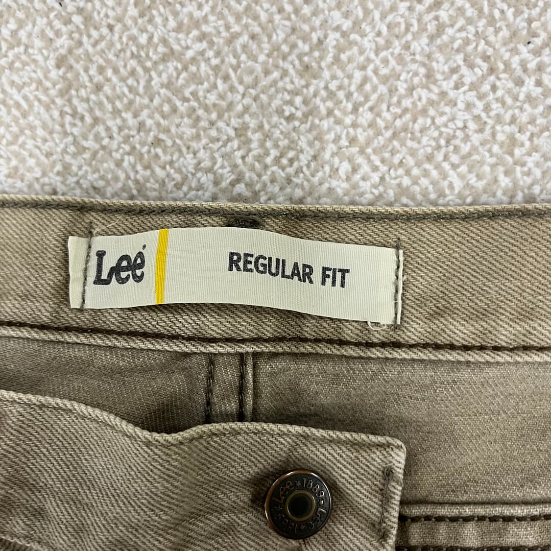 [36-29] 리 LEE 레귤러핏 코튼 면바지 0102M1 상품이미지5