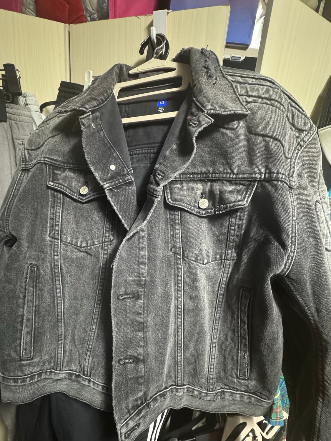 이지갭 흑청 데님자켓 small usa 상품이미지1