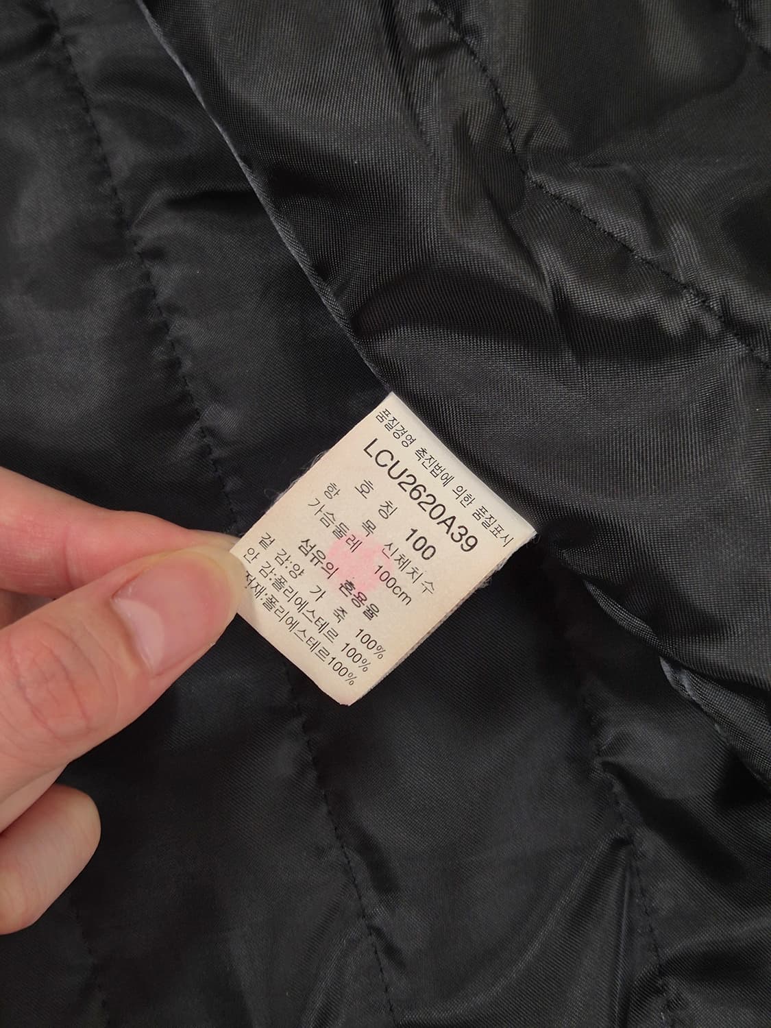 빈티지9. 리 Lee 90s 논카라 양가죽 램 레더 자켓 상품이미지5